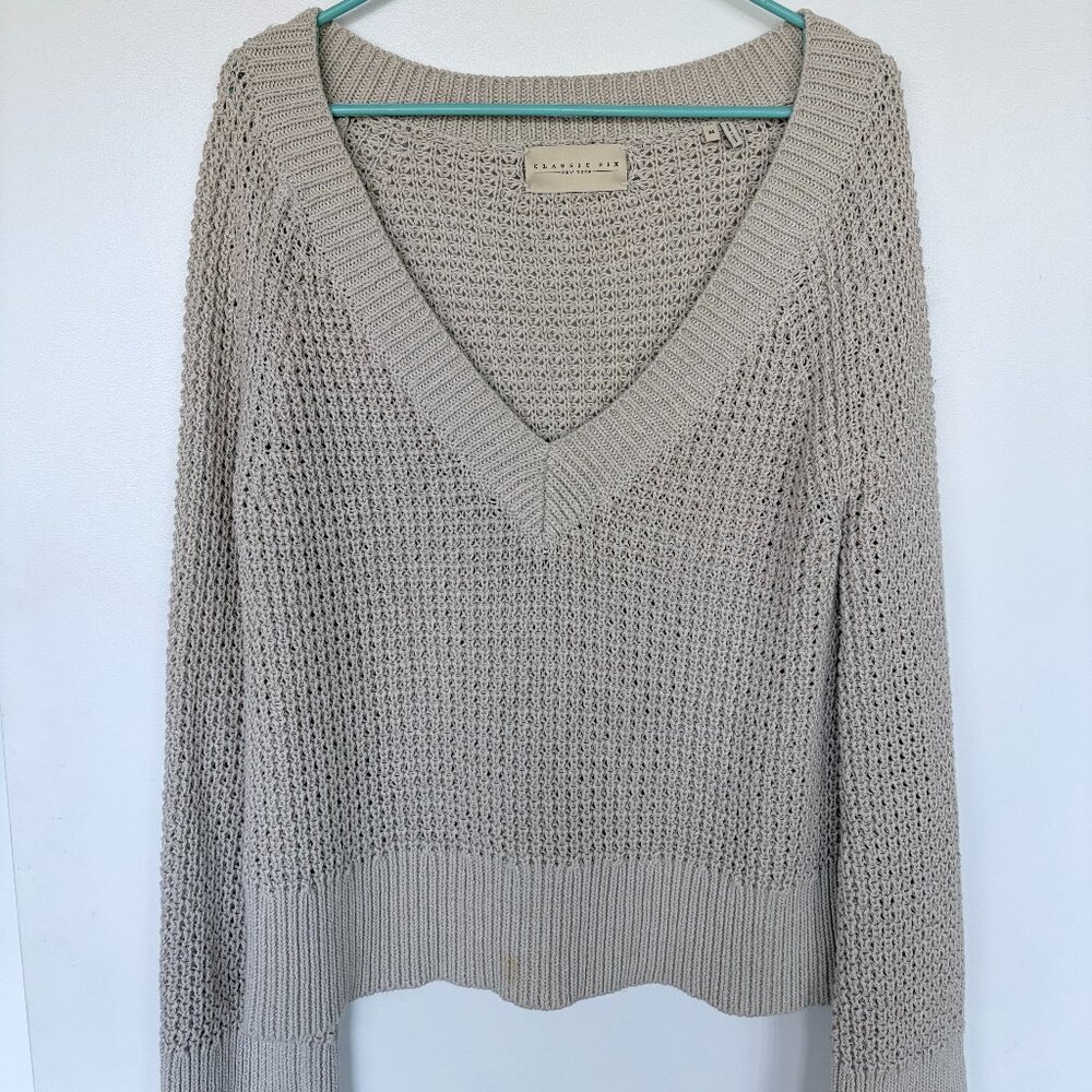 Classic Six Brigitte Linen Sweater